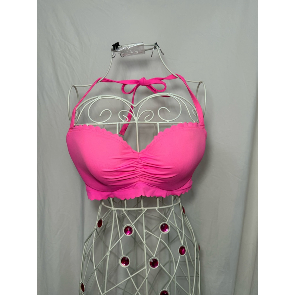 Women's Victoria's Secret Bikini Top Size 34D Pink